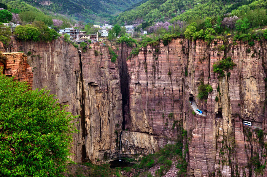 万仙山 郭亮村全景2日游 含景交含餐含住宿(0自费0购物,山与水的完美