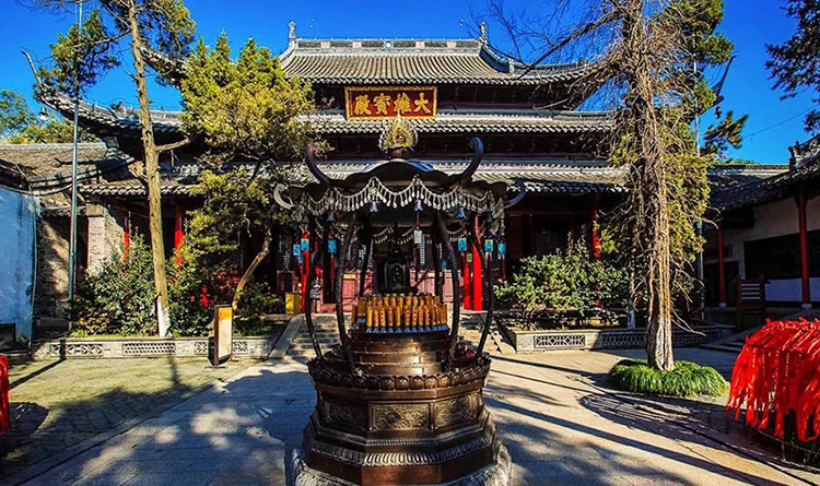 【千年古刹】扬州大明寺景点门票(刷身份证入园)