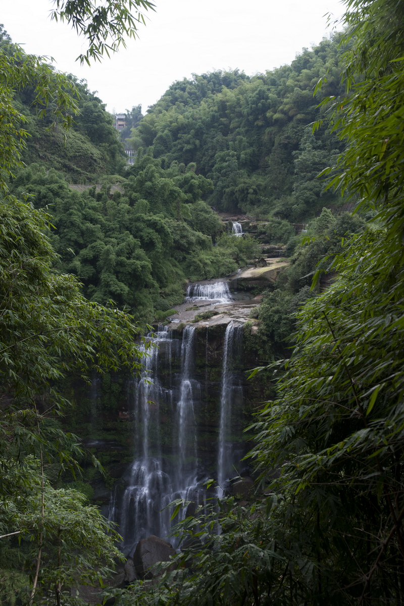 蜀南竹海之七彩飞瀑,观云台,忘忧谷和观海楼