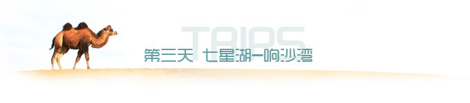 第三天-七星湖-响沙湾 第三天-七星湖-响沙湾