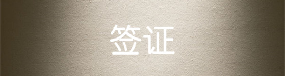 签证 签证